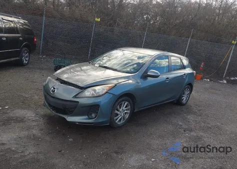 2012 Mazda Mazda3 from USA, damaged, VIN JM1BL1L86C1611897